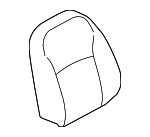 876115RL0A - Body: Seat Back Pad for Nissan: Kicks Image