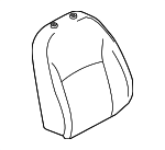 876205RL4A - Body: Seat Back Cover for Nissan: Kicks Image