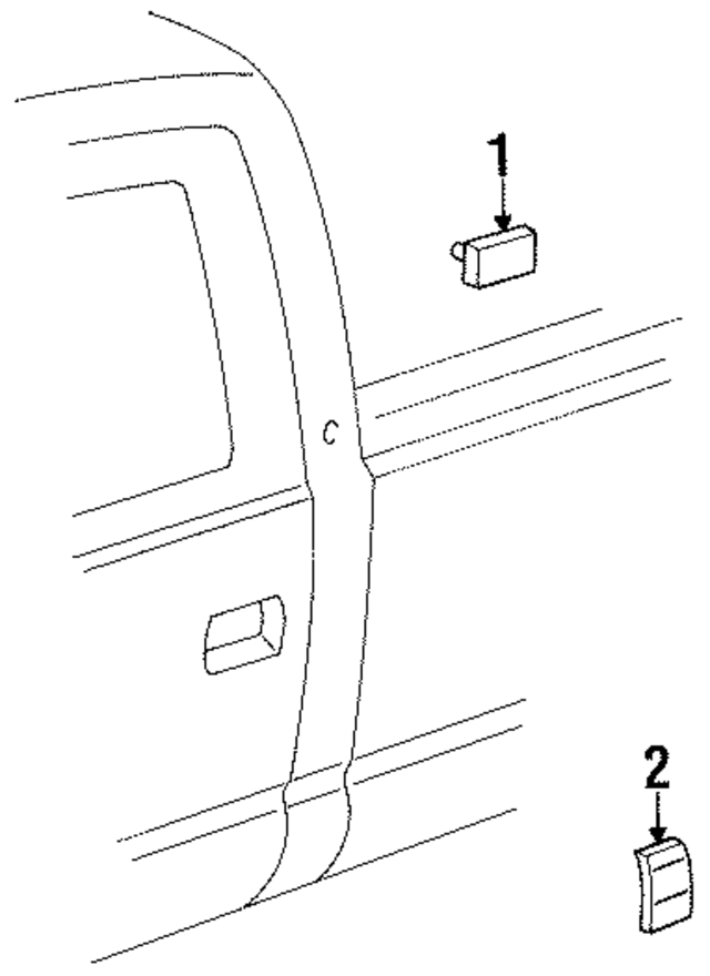 15531585 - Body: Body Side Molding for GM Image