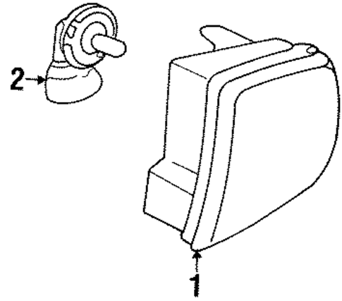 Fog Lamps for 2001 Mercury Cougar #0