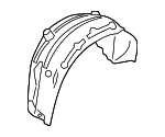 51717224974 - Body: Splash Shield for BMW Image
