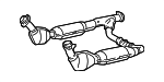 F75Z5E212FA - Exhaust: Catalytic Converter for Ford Image