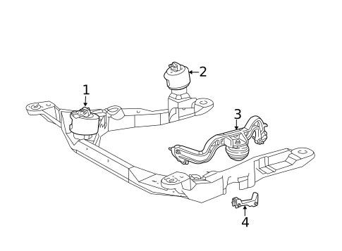 Engine & Trans Mounting for 2002 Ford Taurus #1
