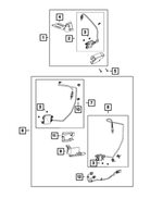 68043577AB - Electrical: Auxiliary Coolant Pump Bracket for Ram: 1500, 1500 Classic Image