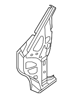 G6261ZQ0MA - Body: Hinge Pillar Reinforced for Nissan: Armada, Pathfinder Armada, TITAN Image