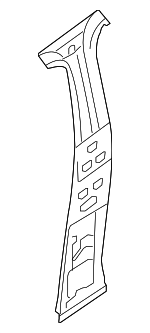 G6531ZV5MA - Body: Inner Pillar for Nissan: Armada, Pathfinder Armada, TITAN Image