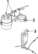 STC3602 - : Vapor Canister Bracket for Land-Rover Image