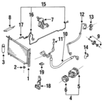 9213067U10 - : A/C Receiver Drier for INFINITI: Q45 Image