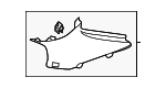 4K8867245E25M - Body: Upper Quarter Trim for Audi Image