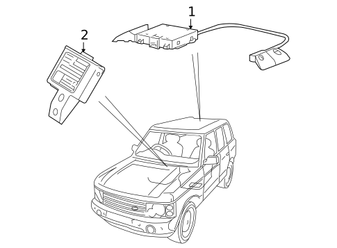 Alarm System for 2010 Land Rover Range Rover #0
