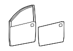 6700208070 - : Door Shell for Toyota: Sienna Image