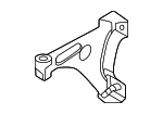 98137519501 - Engine: Support Bracket for Porsche: 718 Boxster, 718 Cayman, 718 Spyder Image