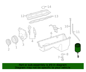 1994-2003 Ford Motorcraft Engine Oil Filter FL-1995-A | OEM Parts Online