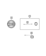 68357476AC - : Fuel Tank Locking Cap Kit for Mopar Image