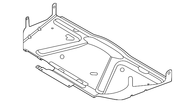 HL3Z-7222-E - Under Cover 2017-2025 Ford F-150 | Ford Parts Direct