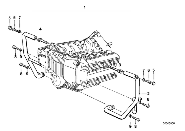 46712300161 - Frame and Mounting Parts: Cap -  for BMW-Motorrad Image