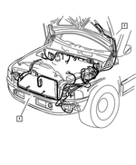 56045942AH - Electrical: Headlamp And Dash Wiring for Mopar Image