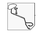 8A1503A0A51ZA - Entertainment &amp; Telematics: Radio Antenna Assembly for Honda Image