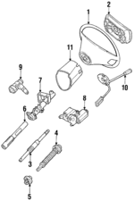 20146024033111 - Steering: Steering Wheel for Mercedes-Benz Image