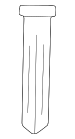 QX121K5AA - Body: Headrest Guide for Chrysler: 300M, Concorde, Sebring | Dodge: Intrepid Image