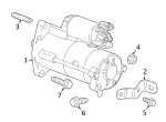 11515767 - Electrical: Starter Bolt for GM Image