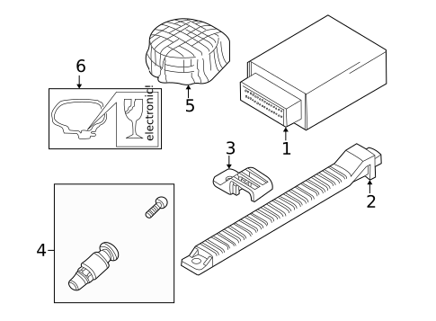 Electrical Components for 2003 BMW M5 #3