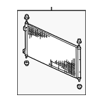 80100S87A00 - HVAC: Condenser for Acura Image