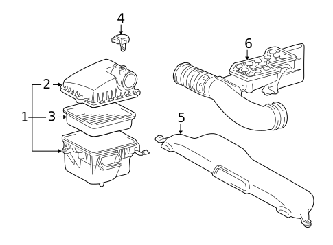 Filters for 2006 Lexus LS430 #0