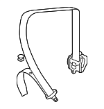 8F0857805CIML - : SEAT BELT for Audi: A5, A5 Quattro, S5 Image