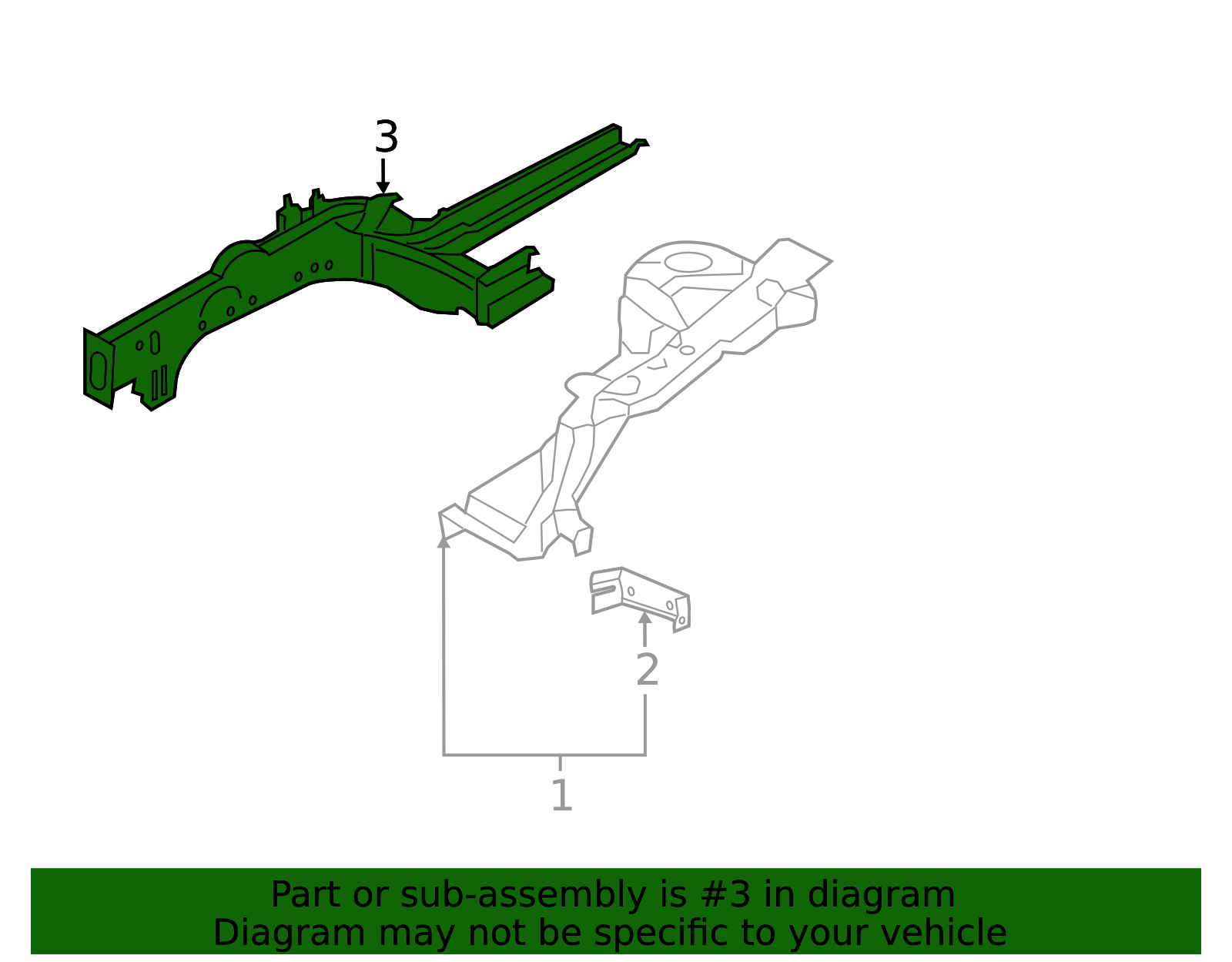 2011-2016 Kia Optima Frame Side Member 64601-4U000 | OEM Parts Online