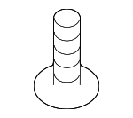 99907505601 - Body: Heat Shield Screw for Porsche: 911, Cayman Image
