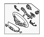561003N700RD4AS - : Steering Wheel for Hyundai: Equus Image
