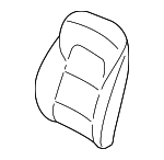 88350D9010 - : Seat Back Pad for Kia: Sportage Image