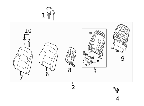 Heated Seats for 2017 Kia Sportage #2