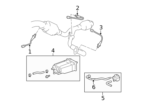 Powertrain Control for 2004 Lexus GX470 #0
