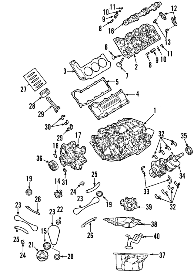 5174604AC - Engine: Short Block for Mopar Image