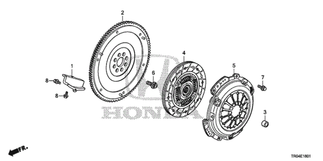 Clutch - Torque Converter (2.4L) for 2012 Honda Civic #0