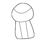 39873963 - Body: Door Trim Panel Bushing for Volvo Image