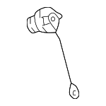 7730020010 - Fuel System: Fuel Cap for Toyota: Celica, Echo, MR2 Spyder, Prius, Tacoma Image