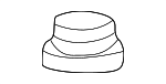 74173SJ4000 - Belts &amp; Cooling: Radiator Insulator for Honda Image