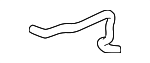 19502PAAA00 - Cooling System: Lower Hose for Honda: Accord Image