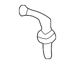 19106PM3000 - Belts &amp; Cooling: Engine Coolant Reservoir Hose Adapter for Honda Image image