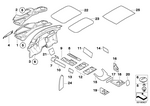 51487155596 - Vehicle Trim: Sound Insulating Engine Hood for Mini Image