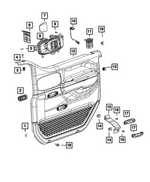 68518526AA - Interior Trim: Lock Washer for Mopar Image