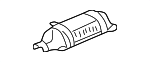 18182PAAA00 - Exhaust: Catalytic Converter Heat Shield for Honda Image