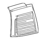 15762693 - Body: Glass for Cadillac: Escalade, Escalade ESV | Chevrolet: Suburban 1500, Suburban 2500, Tahoe | GMC: Yukon, Yukon XL 1500, Yukon XL 2500 Image