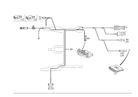 Parktronic System (Pts) for 2005 Mercedes-Benz CL55 AMG #0