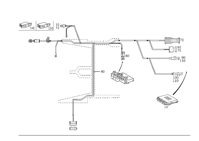 335453332 - Electrical System: Control Unit for Mercedes-Benz Image image