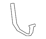 776020C150 - Fuel System: Fuel Tank Assembly Strap for Toyota: Tundra Image