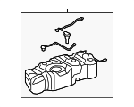 770010C060 - Fuel System: Fuel Tank Assembly for Toyota: Tundra Image